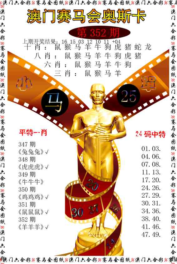 352期新奥斯卡[图]