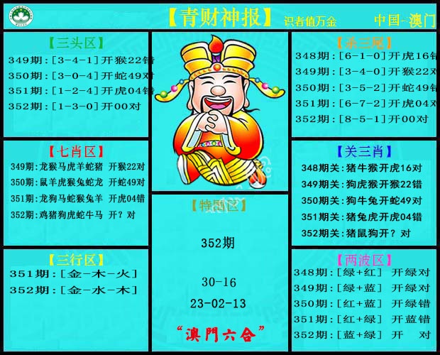 352期青财神[图]
